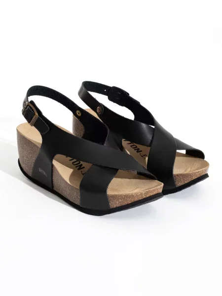 Bayton Sandale Rea gri deschis negru
