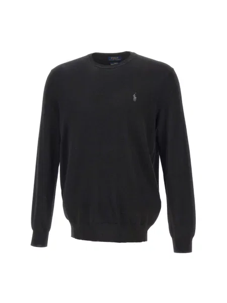 Sweter Polo Ralph Lauren wełniany czarny