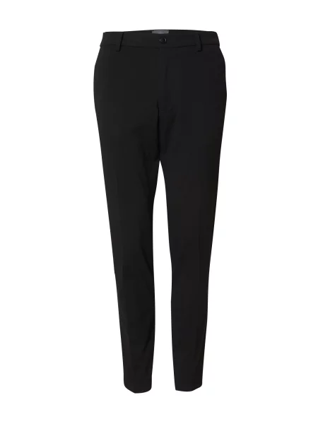 DRYKORN Pantaloni cu dungă AJEND' negru