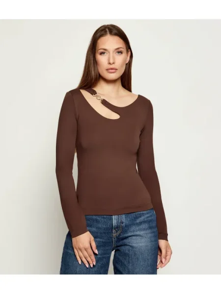 GUESS Bluză ELEANOR maro