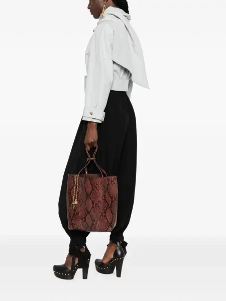Geantă shopper Chloé roz