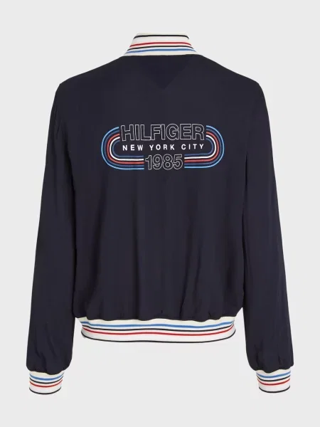 Бомбер Tommy Hilfiger синій