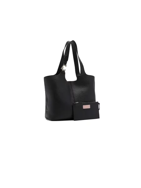 Shopperka Coccinelle retro czarna
