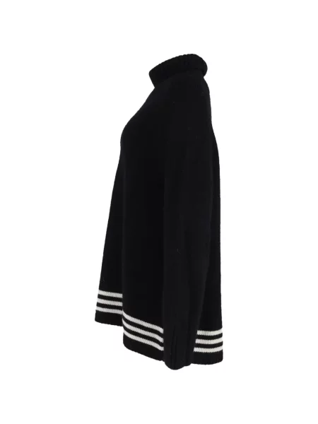 Heláncă Khaite de lână negru