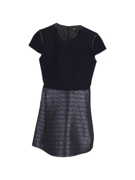 Rochie mini Maje scurtă de costum albastru