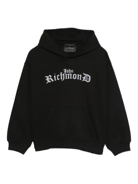 Bluza z kapturem dziecięca John Richmond czarna