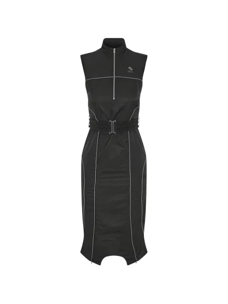 Rochie midi Srvc Studio fără mâneci negru