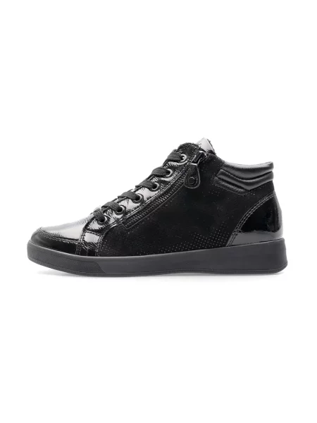 Sneakersy Ara skórzane czarne