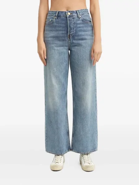 Blugi Ganni albastru