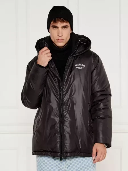 Iceberg De puf geacă negru