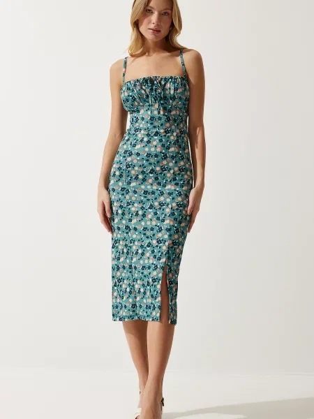 Rochie de damă Happiness İstanbul bej