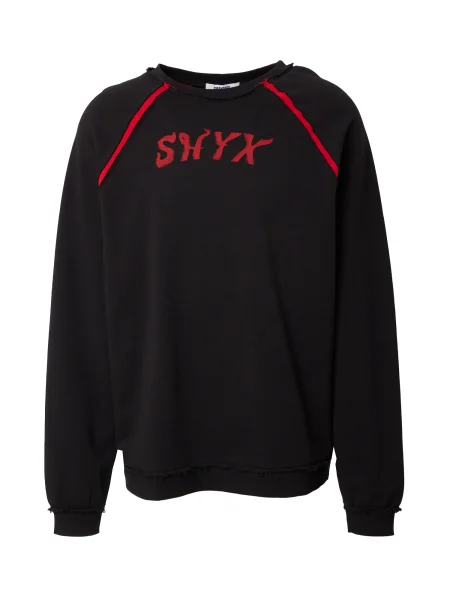 SHYX Majica rdeča črna