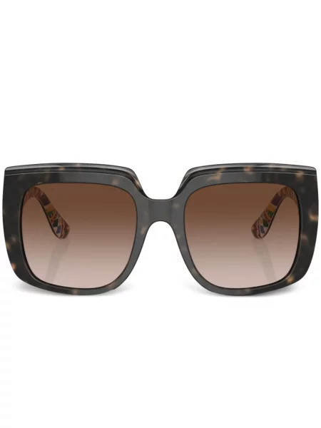 Ochelari de soare Dolce & Gabbana Eyewear cu imagine maro