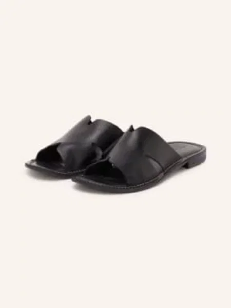 Kožené pantofle Astorflex Haichflex černá