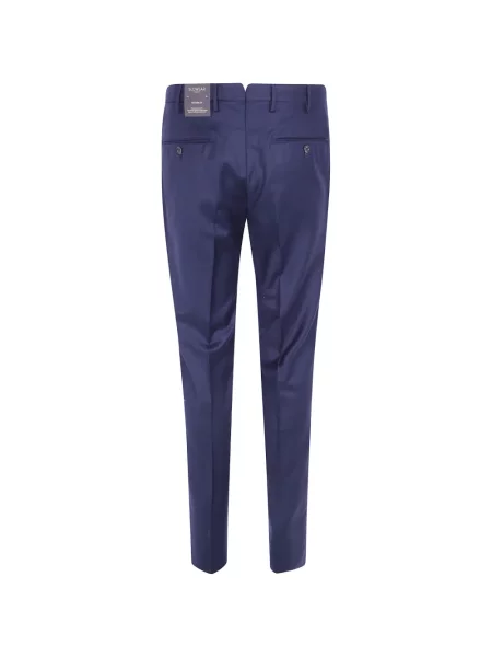 Pantaloni Incotex de lână albastru
