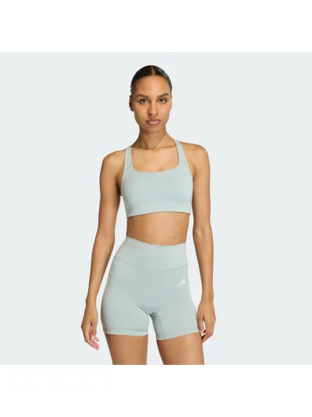 Biustonosz adidas Optime Workout Medium Support XS zielony