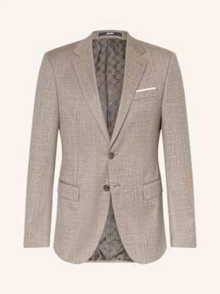 Joop! Marynarka Garniturowa Herby Slim Fit braun brązowa