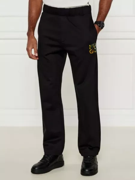 HUGO Pantaloni de trening Diridopano negru