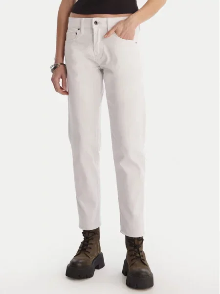 G-Star Raw Jeansy Kate Boyfriend Fit biały