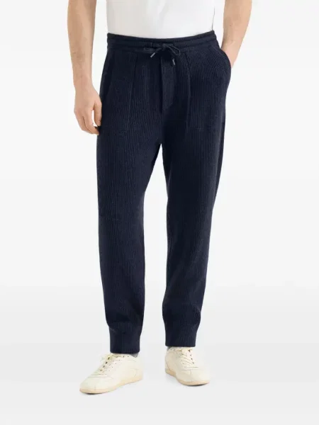 Kašmyro jogger kelnės Brunello Cucinelli mėlyna