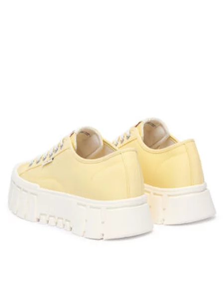 Tommy Jeans Laisvalaikio batai Tj Platform Sneaker Šviesiai geltona