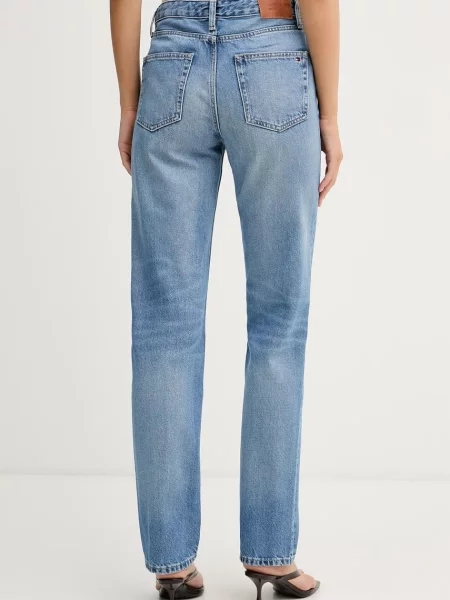 Tommy Hilfiger jeansy straight niebieskie