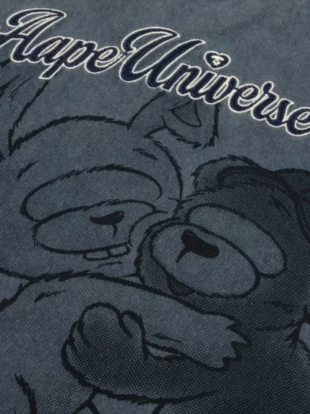 Μπλούζα Aape By *a Bathing Ape® με απλικέ μπλε