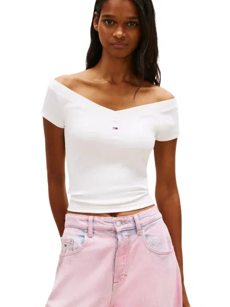 Jeansy Tommy Hilfiger Jeans białe