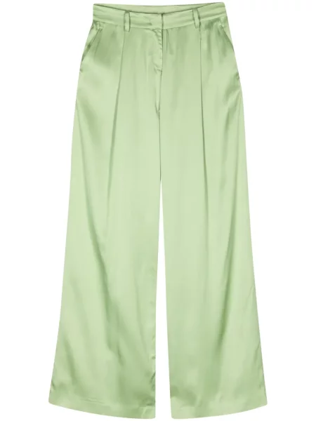 Satynowe spodnie N°21 zielone