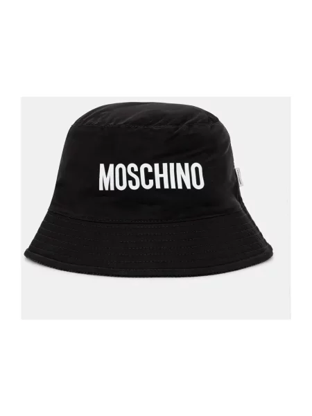 Moschino kapelusz bucket czarny