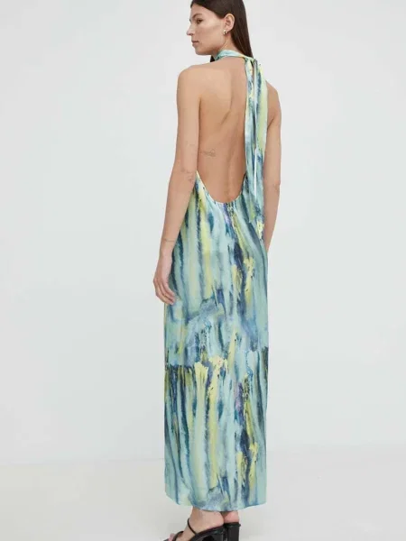 Gestuz rochie maxi evazati