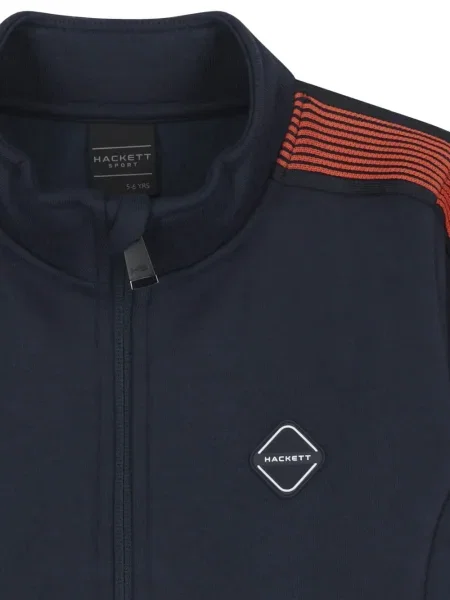 Bluza rozpinana dziecięca Hackett niebieska