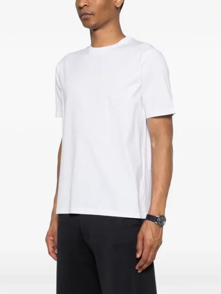 Tricou Herno scurt alb