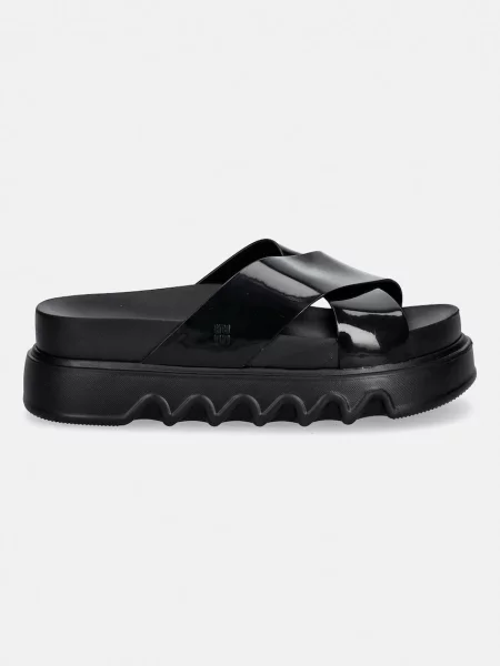 Melissa klapki MELISSA COZY CROSS PLATFORM AD czarne