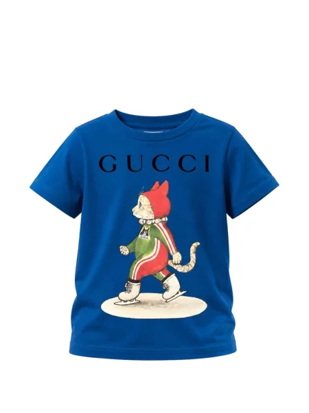 Koszulka dziecięca Gucci niebieska