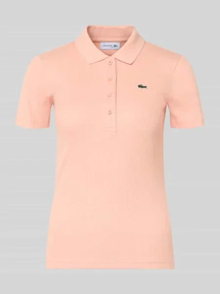 Koszulka polo o kroju slim fit z czystej bawełny Lacoste Sport