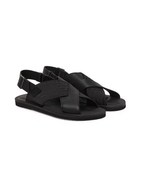 Sandale Emporio Armani negru