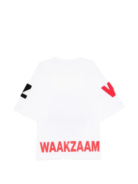 Tricou Walter Van Beirendonck cu imagine alb