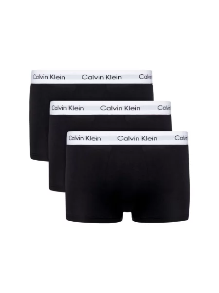 Gaćice Calvin Klein Jeans niski struk crna