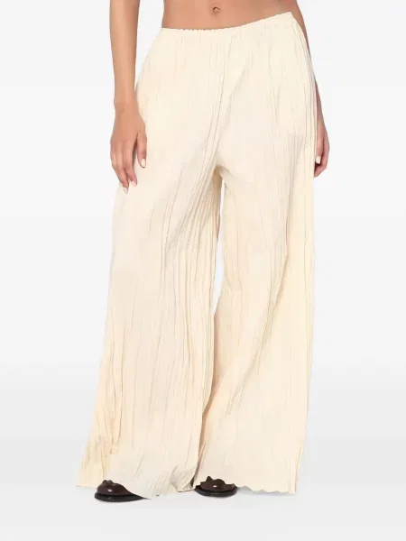 Pantaloni palazzo Mark Kenly Domino Tan maro