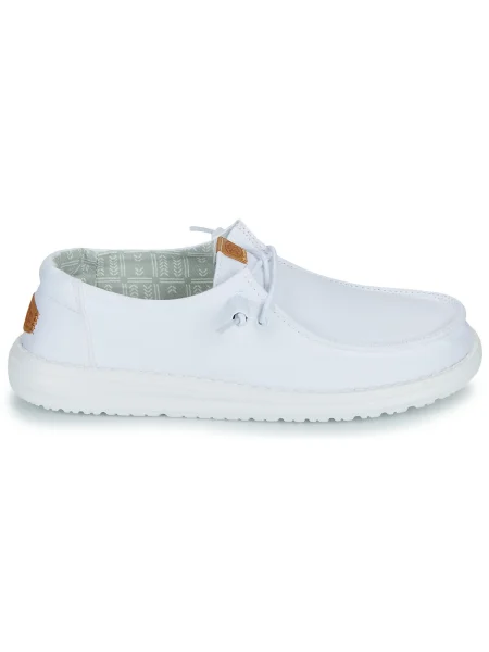 Pantofi Heydude stretch alb
