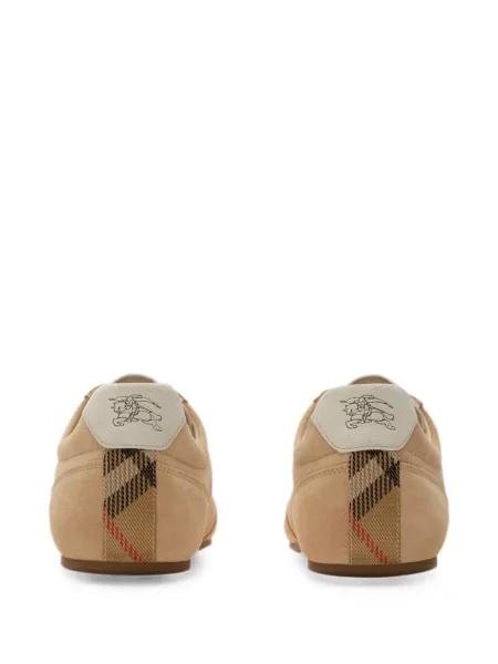 Sneakerși Burberry din piele de căprioară