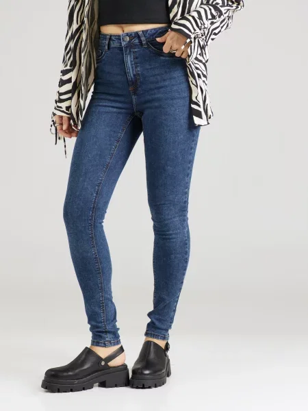 Noisy may Jeans NMCALLIE denim albastru