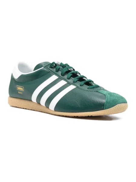Sneakersy Adidas skórzane zielone