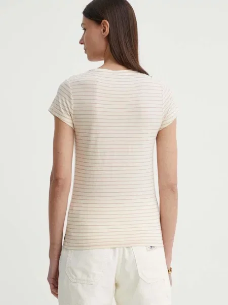 Tričko G-Star Raw béžová