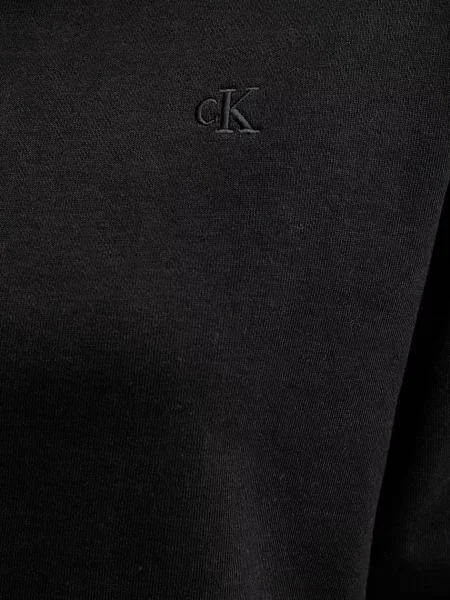 Calvin Klein Jeans bluza gładka czarny