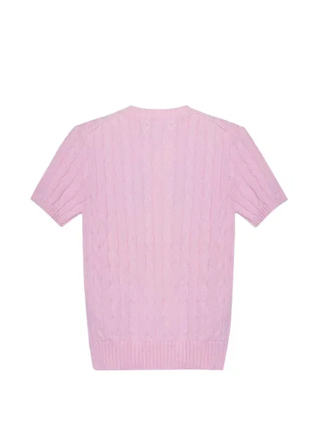 Бягане къс яке Polo Ralph Lauren с V-образно деколте бяло