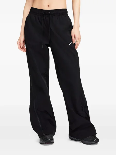 Top sport Nike din fleece plisat fără mâneci alb