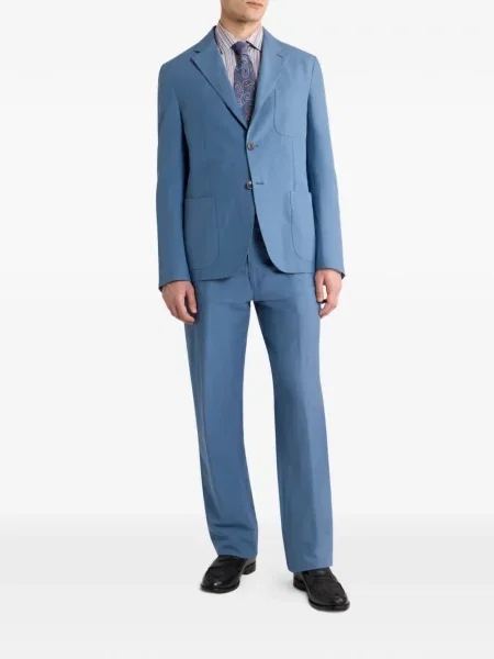 Pantaloni Etro albastru