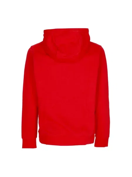 Bluza z kapturem Nike z kapturem czerwona